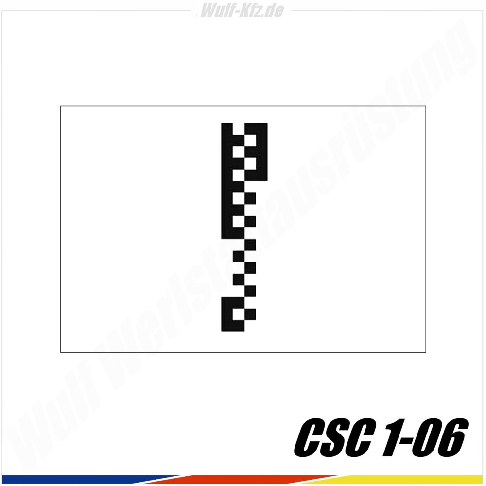 Hella Gutmann CSC-Tool Kalibriertafel Honda CSC 1-06
